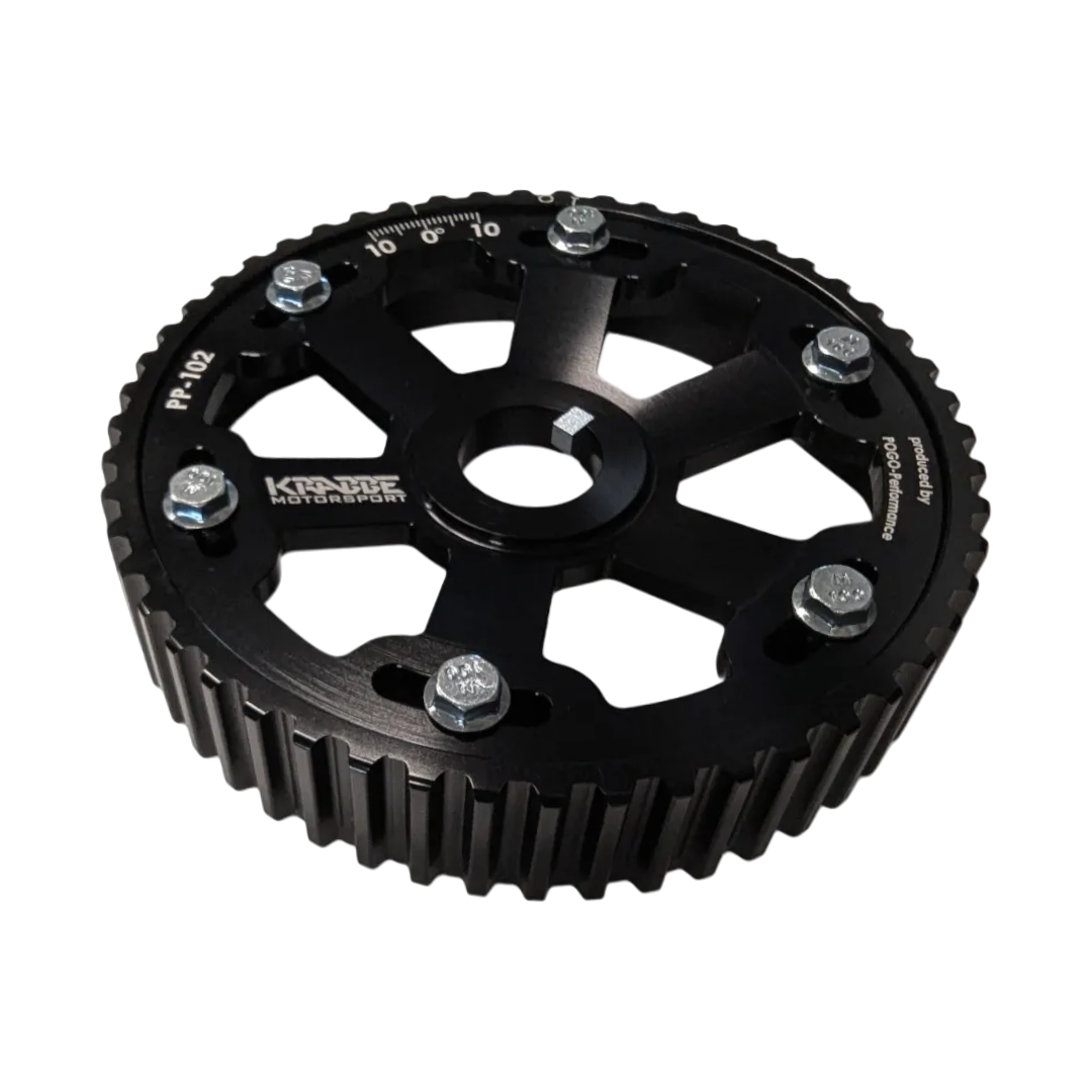 Einstellbares Nockenwellenrad VW 16V 827 KRABBE Motorsport