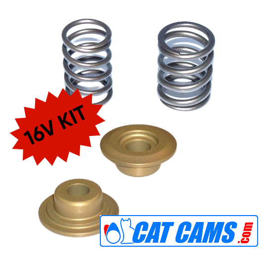 CAT CAMS Ventilfeder und Ventilfederteller KIT 16V | 99370 + PAC-D15009